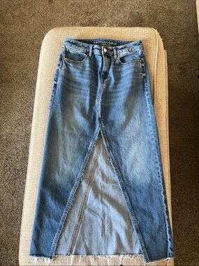American Eagle Outfitters Denim Skit with  Front Slit